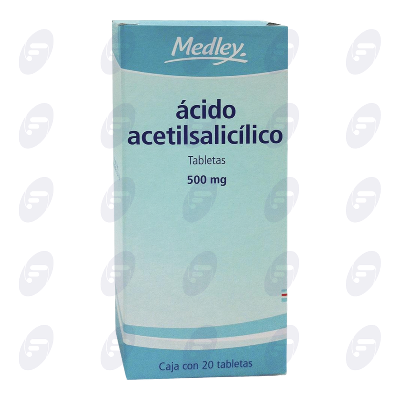 ACIDO ACETILSAL MEDLEY 500MG C/20 TABS