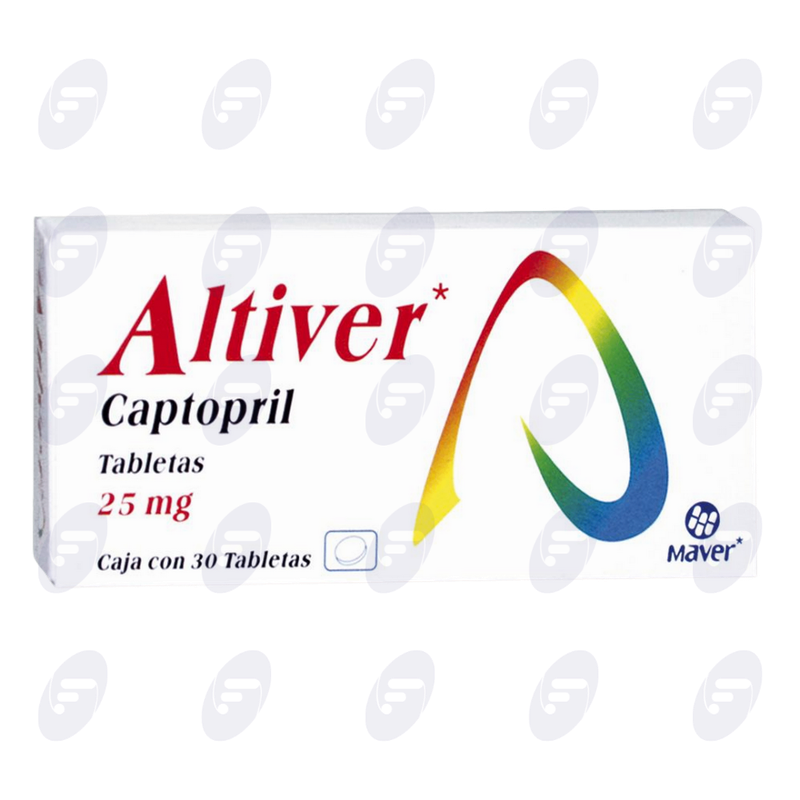 ALTIVER            25 MG.CAJA C/30 TABS.