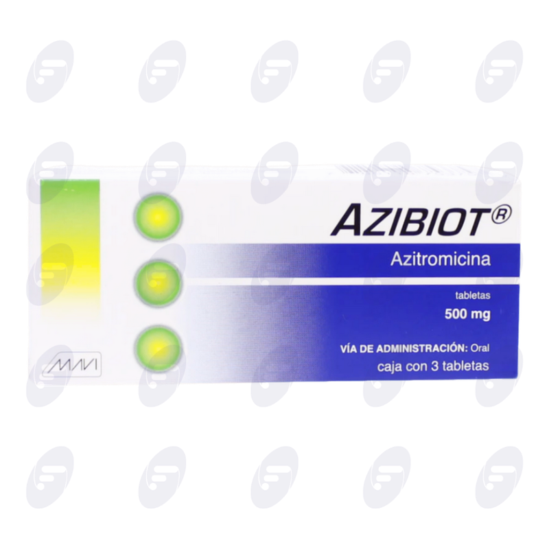 AZIBIOT    500 MG. CAJA C/3 TABS.