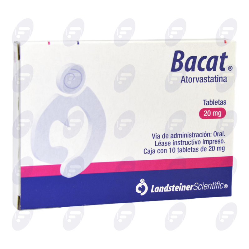 BACAT 20 MG CAJA C/10 TABLETAS