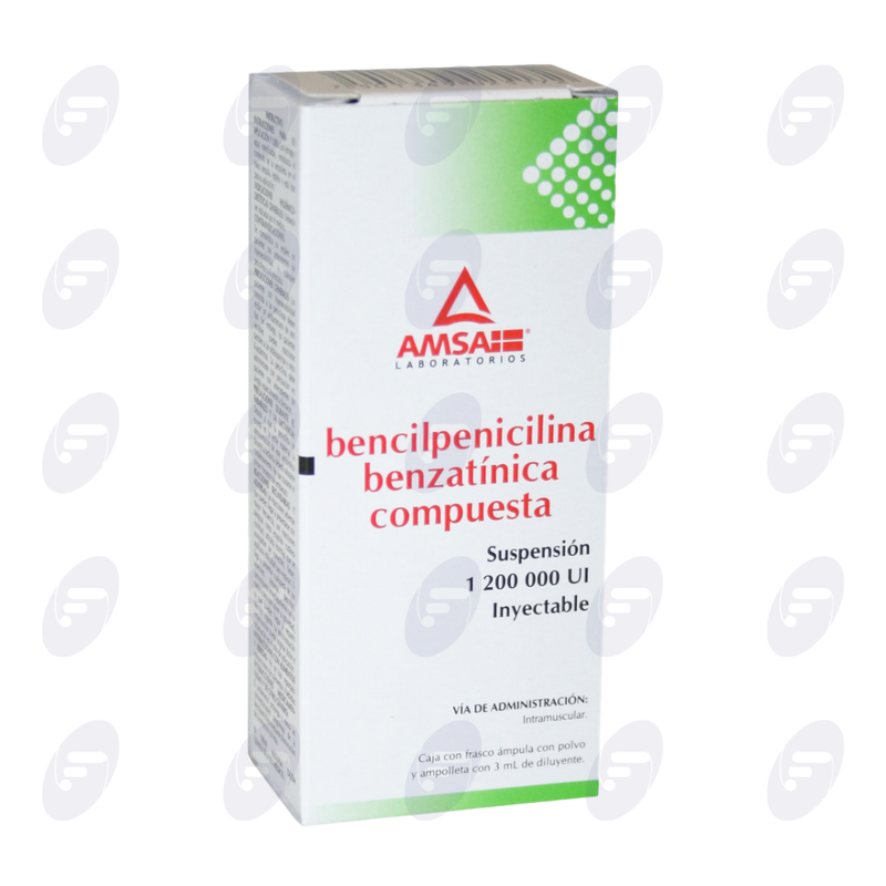 BENCILPENICILI BENZAT COMP 1200 UI AMPO