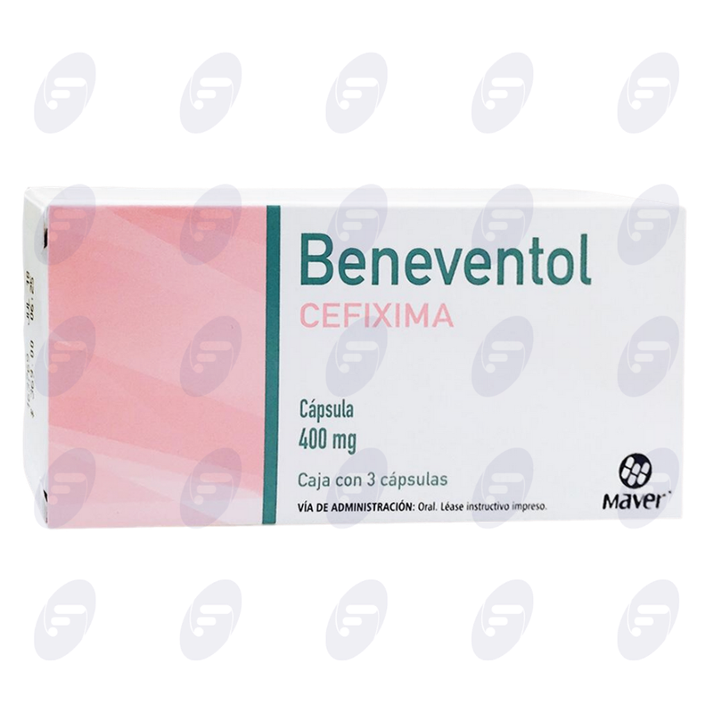BENEVENTOL  400 MG. CAJA C/3 CAPS