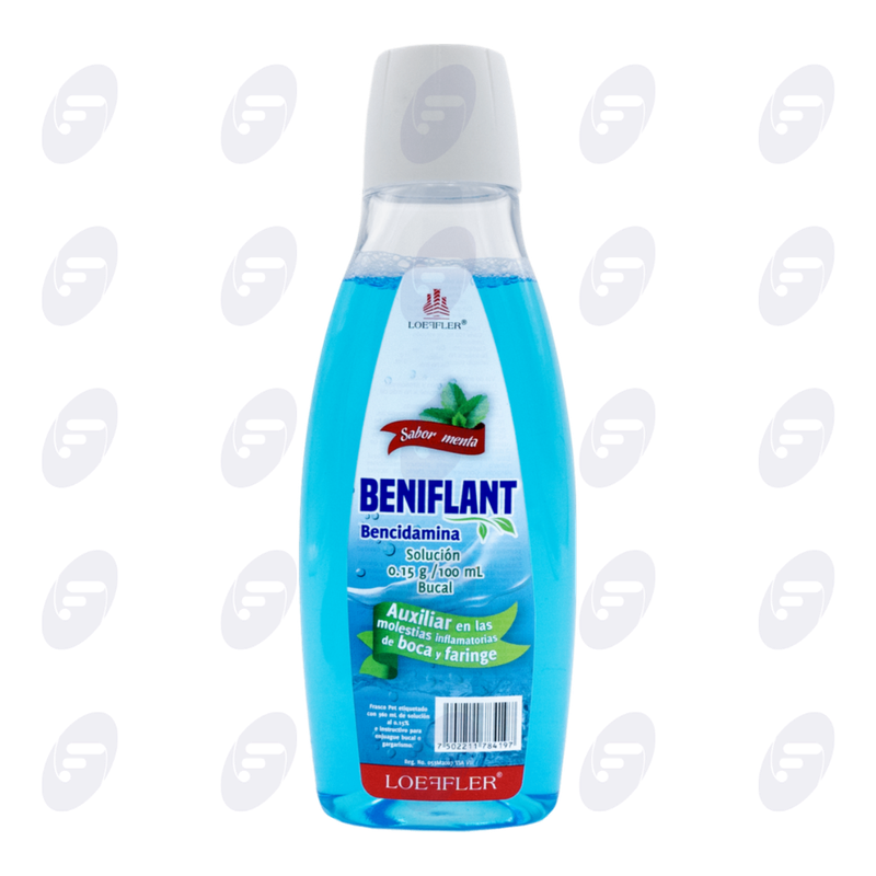 BENIFLANT   50 MG/100 FCO.C/360 ML.SOL.
