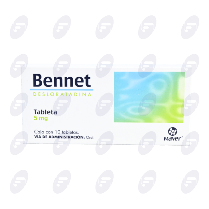 BENNET 5 MG CAJA C/10 TABLETAS