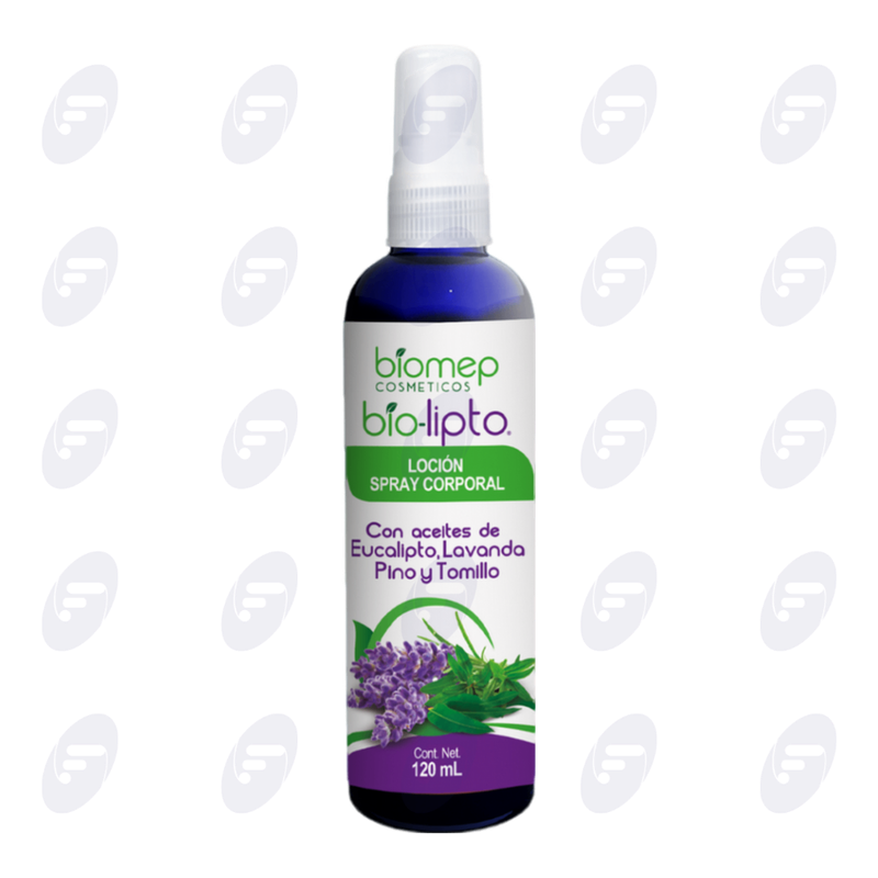 BIO LIPTO FRASCO C/ SPRAY C/120 ML