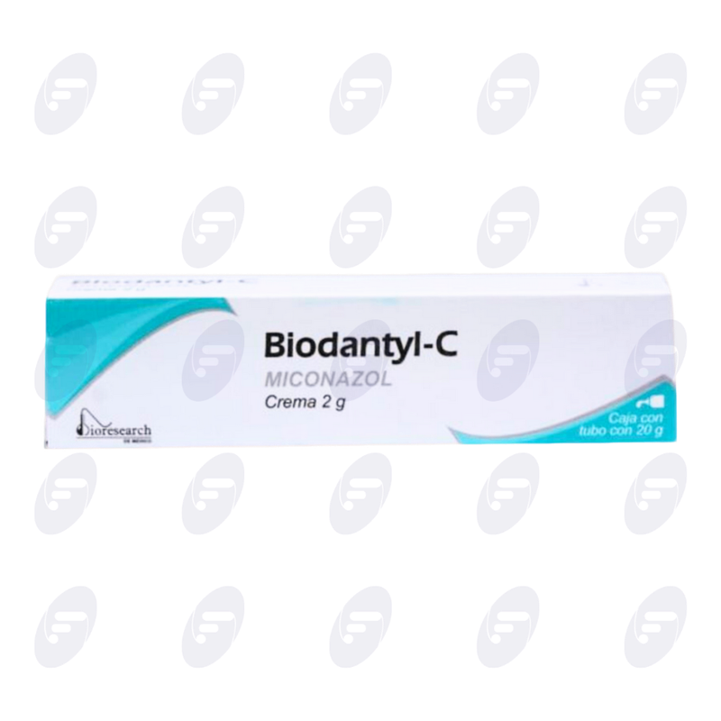 BIODANTYL-C 2G  CAJA C/TUBO C/20 GRS