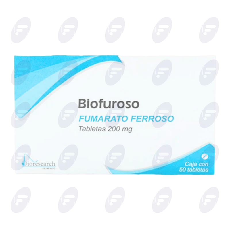BIOFUROSO 200 MG CAJA C/50 TABS