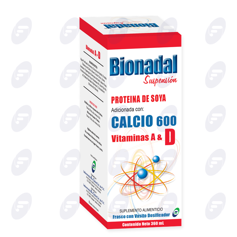 BIONADAL  (BONECAL)  C/FCO 360 ML. SUSP.