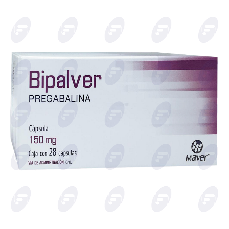 BIPALVER  150  MG  CAJA C/28 CAPS
