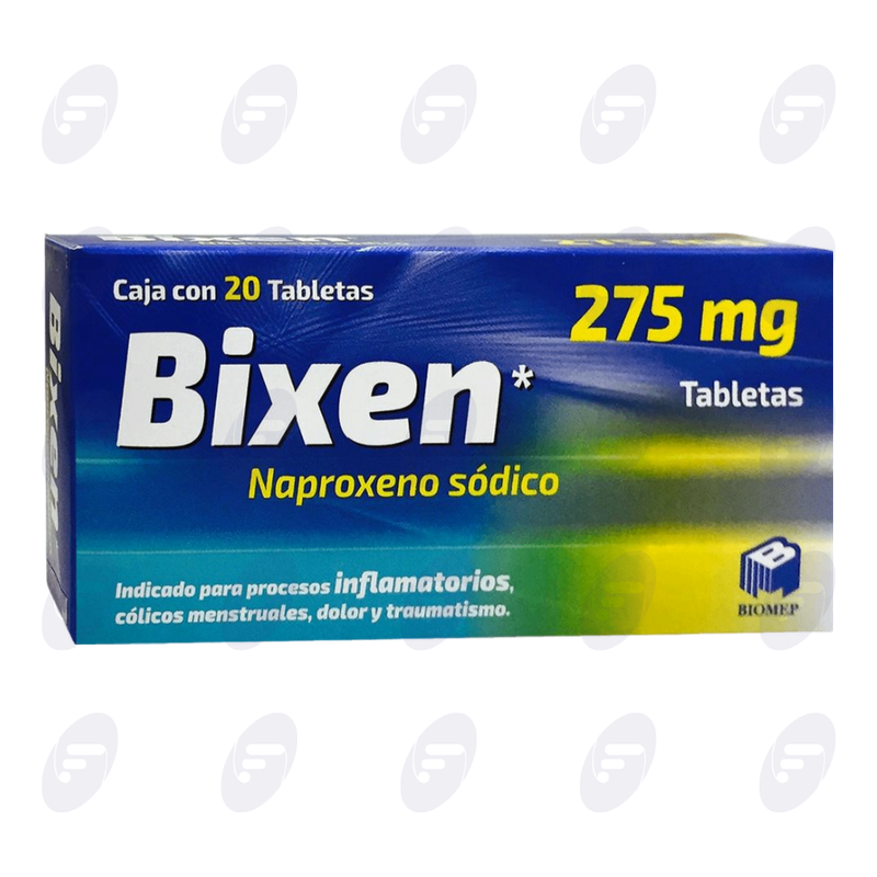 BIXEN             275 MG.CAJA C/20 TABS.