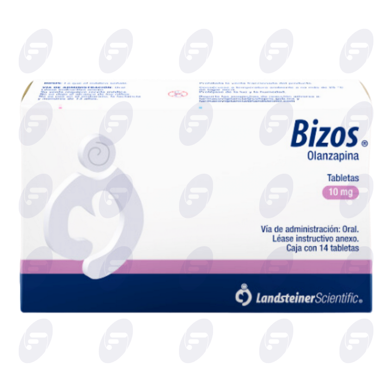 BIZOS 10 MG CAJA C/14 TAB