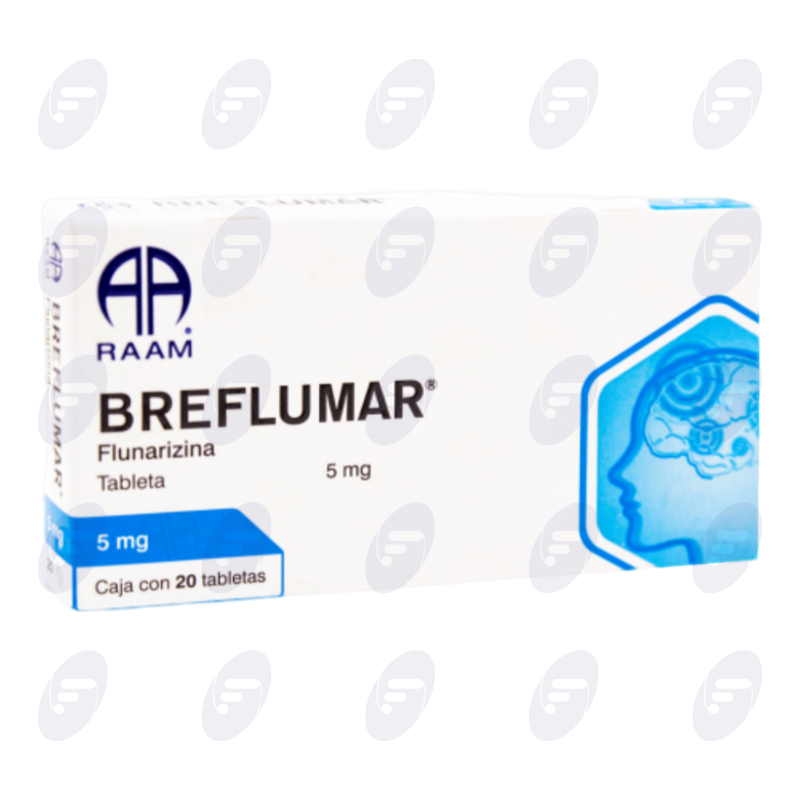 BREFLUMAR 5 MG CAJA C/20 TABS