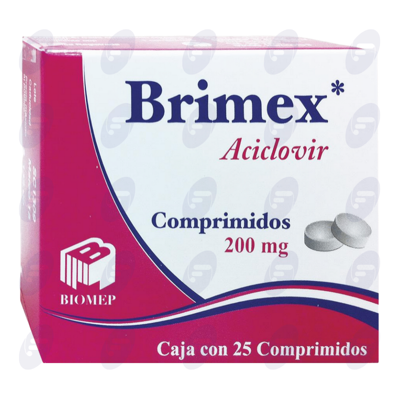 BRIMEX            200 MG.CAJA C/25 TABS.