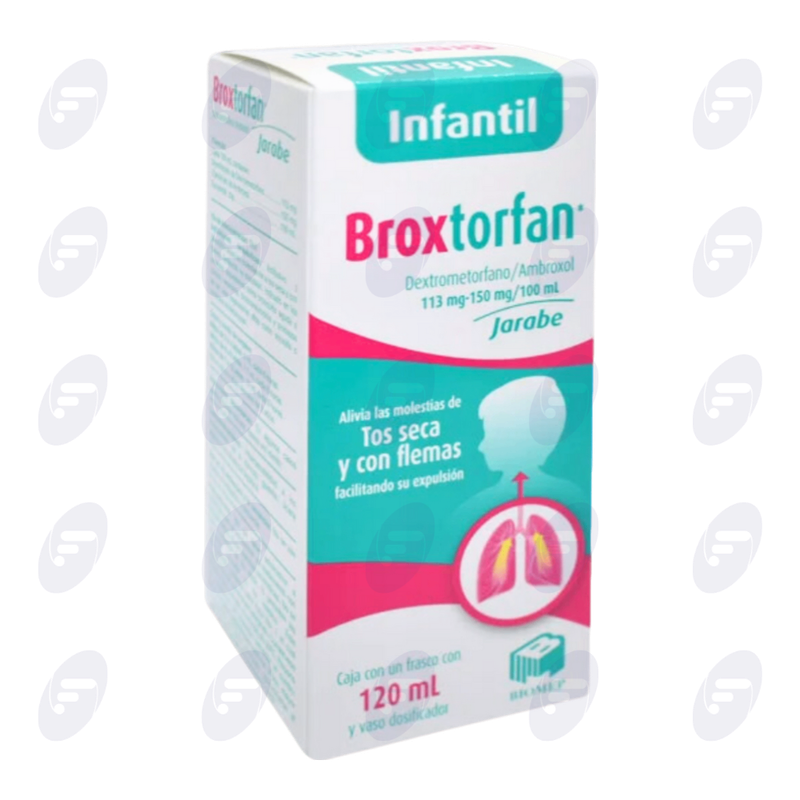 BROXTORFAN INFANTIL 113MG/150MG/100ML CAJA C/FC C/120 ML