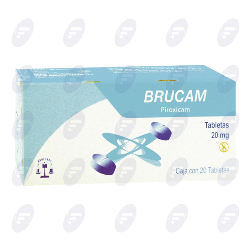 BRUCAM             20 MG.CAJA C/20 TABS.
