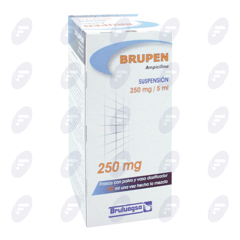 BRUPEN/AMPICILINA 250 MG.FCO.C/90 ML.SUS