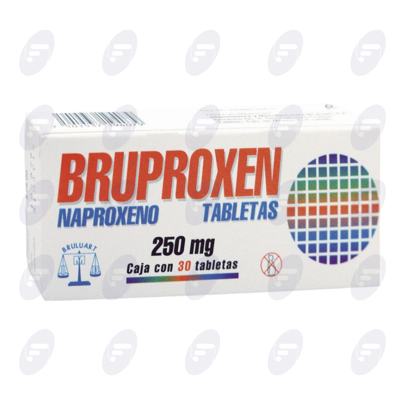 BRUPROXEN         250 MG.CAJA C/30 TABS.