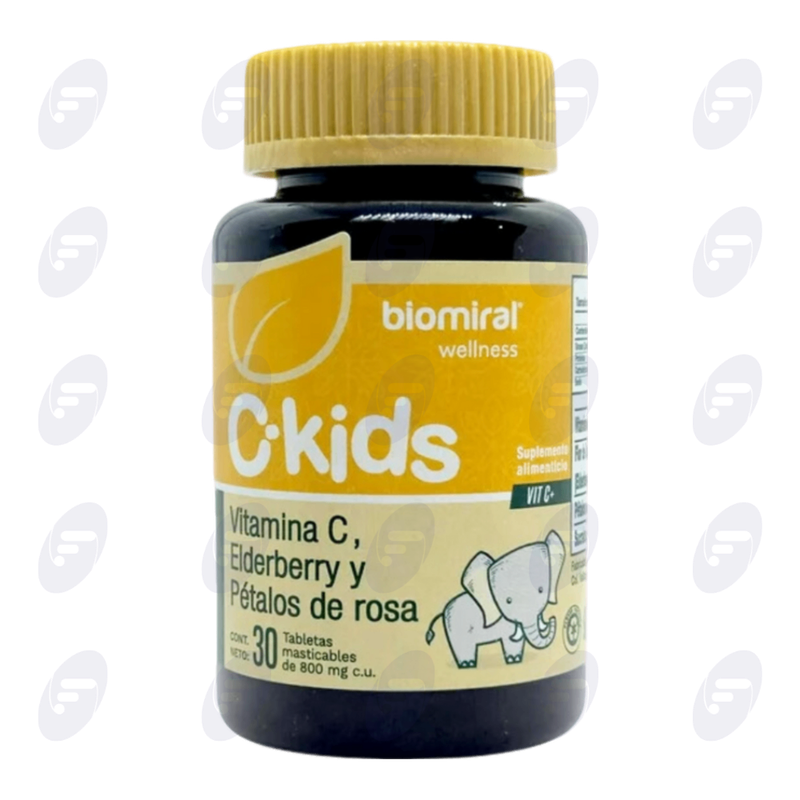 C-KIDS     CAJA C/FCO. C/30 TABS. MAST
