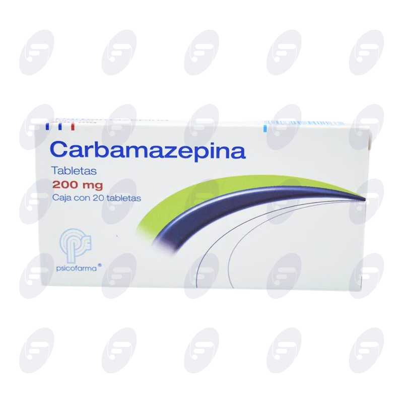 CARBAMAZEPINA (PSICOFARMA) 200 MG CAJA C/20 TABS