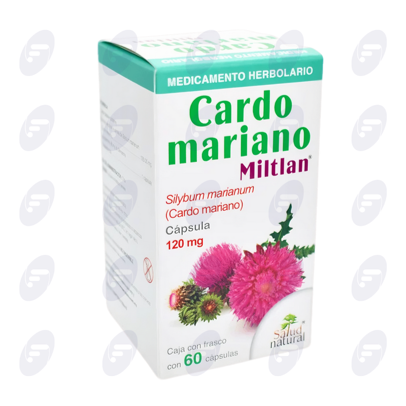 CARDIO MARIANO MILTLAN 120 MG CAJA C/FCO C/60 CAPSULAS