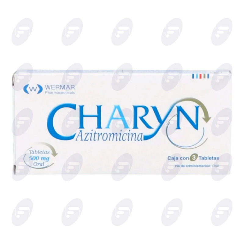 CHARYN   500 MG. CAJA C/3TABS.