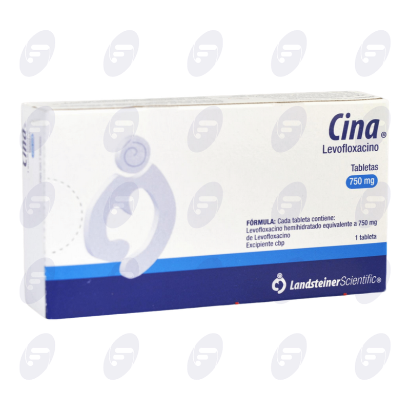 CINA  750 MG. CAJA C/7 TABS.