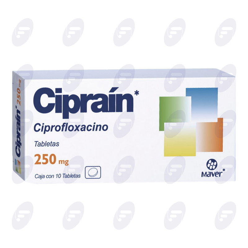 CIPRAIN           250 MG.CAJA C/10 TABS.