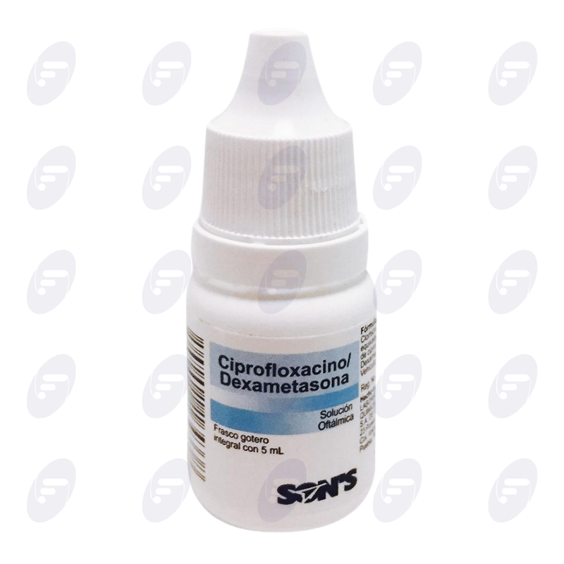CIPROFLOXACINO/DEXAMETA. OFT FCO C/5 ML.