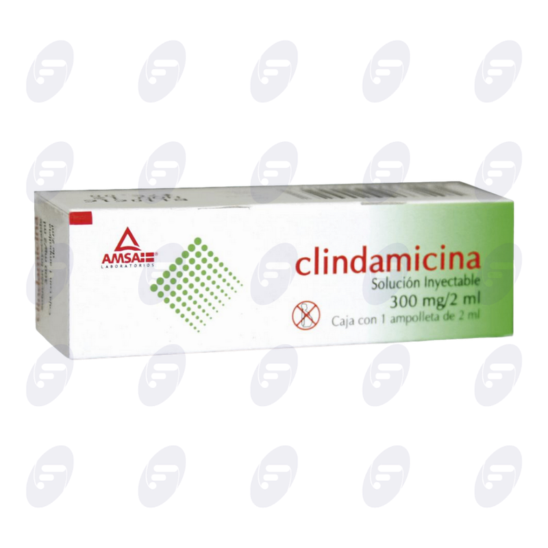 CLINDAMICINA  600 MG/4ML.CAJA C/1 AMP.