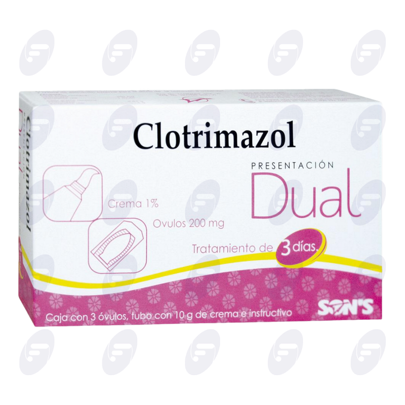 CLOTRIMAZOLV DUALSONS .C/3OV.Y 10 GR.C