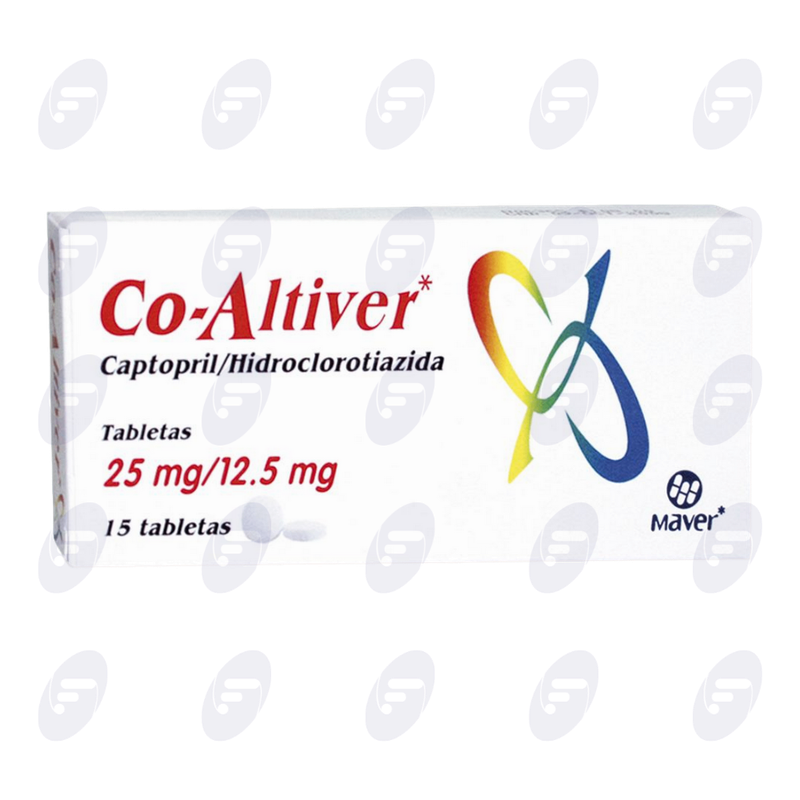 CO-ALTIVER    25/12.5 MG.CAJA C/15 TABS.