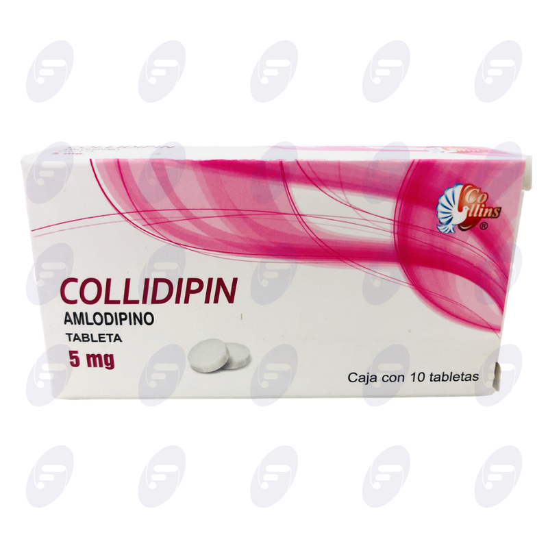 COLLIDIPIN   5 MG.CAJA C/10 TABS.