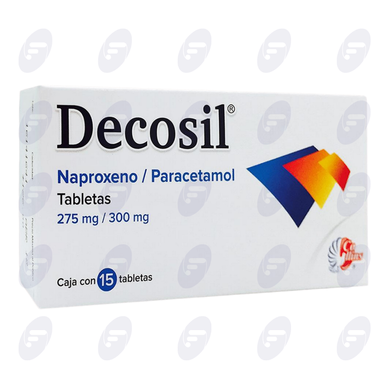 DECOSIL       275/300 MG.CAJA C/15 TABS.