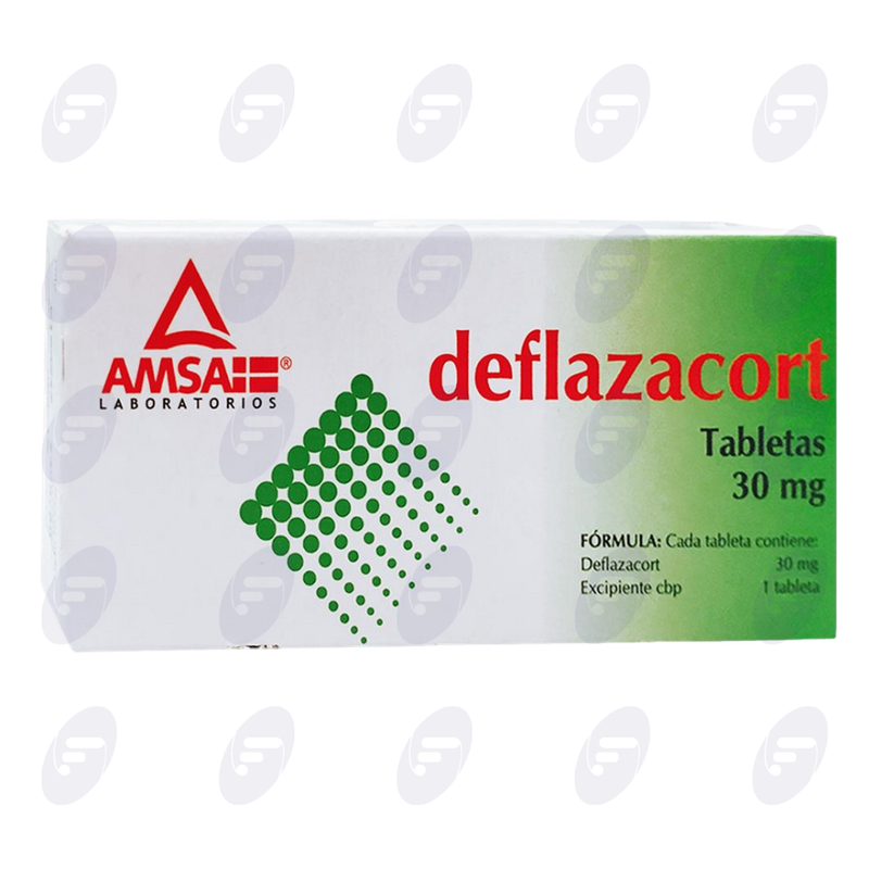 DEFLAZACORT  30 MG.  CAJA C/10 TAB