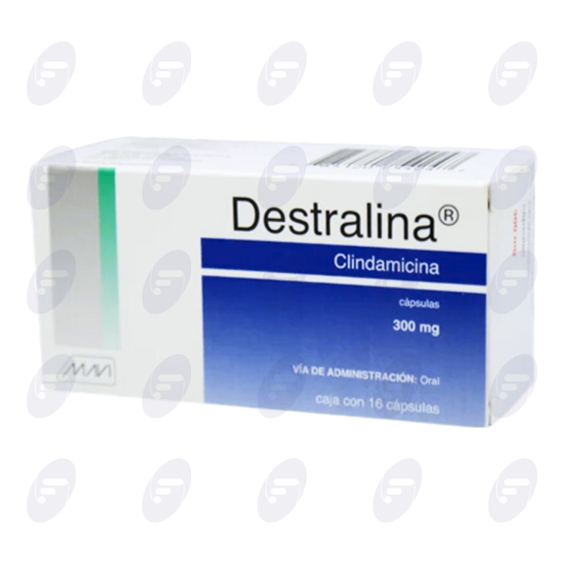 DESTRALINA   300 MG. CAJA C/16 CAPS.