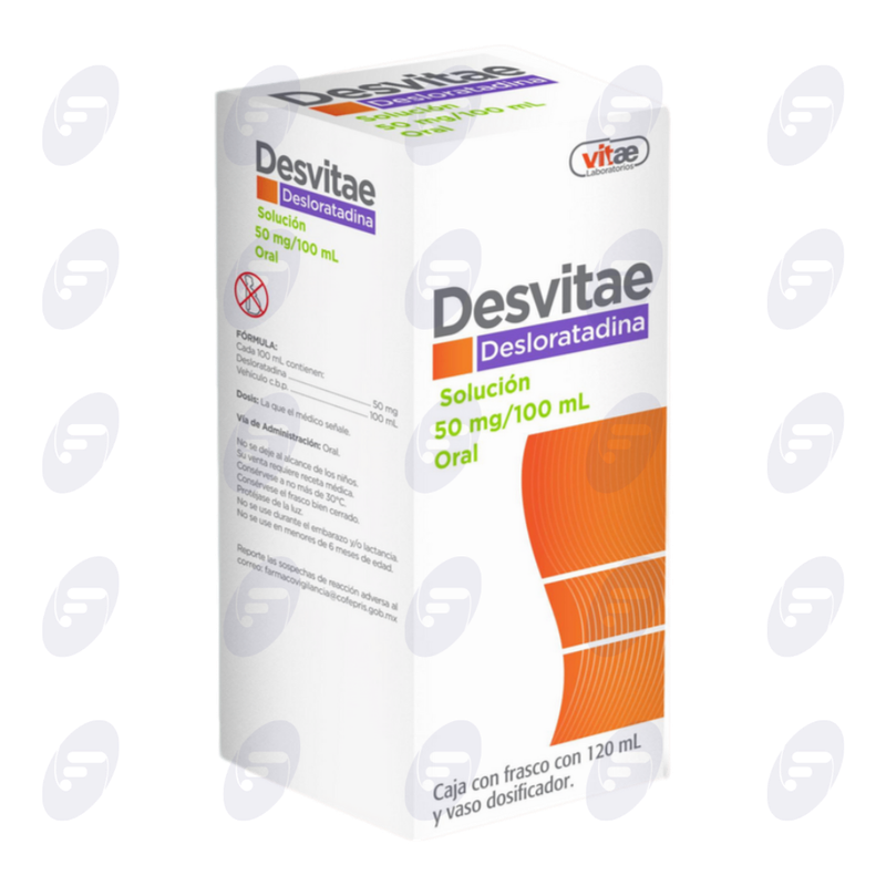 DESVITAE SOL. 50MG/100ML FOC 120 ML