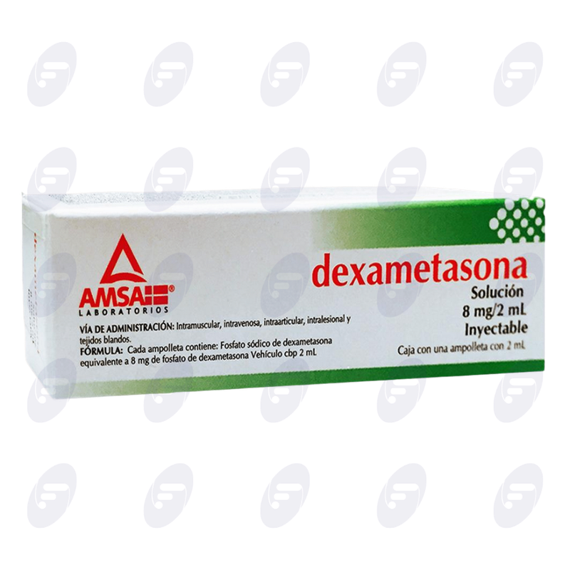 DEXAMETASONA AMSA 8MG/2ML  C/1 AMP. NVA.