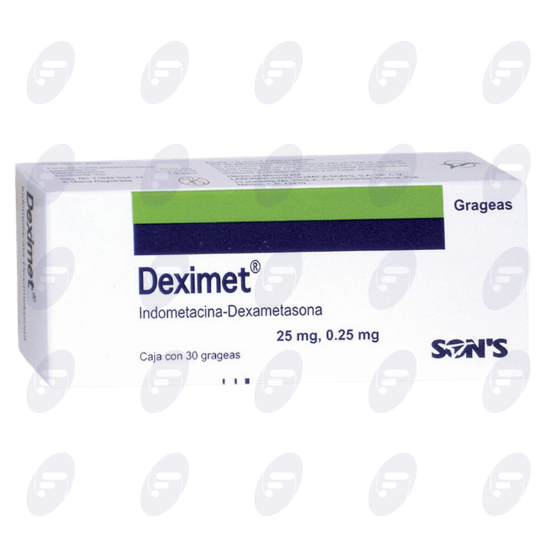 DEXIMET                  CAJA C/30 GRAG.