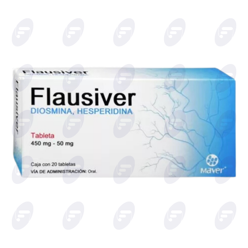 DIOSMINA/HESPERIDINA 450/50MG CAJA C/20 TABLETAS