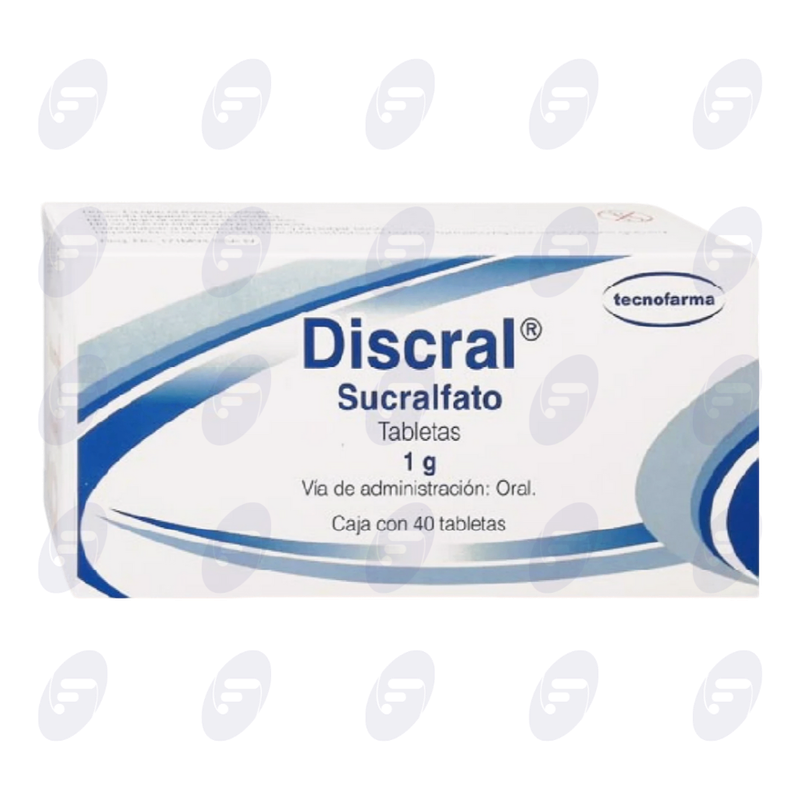 DISCRAL 1 GR CAJA C/40 TABLETAS