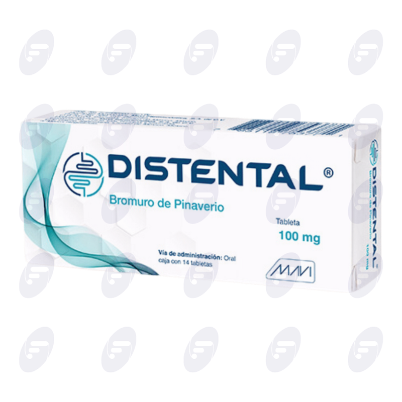 DISTENTAL     100 MG. CAJA C/14 TABS.