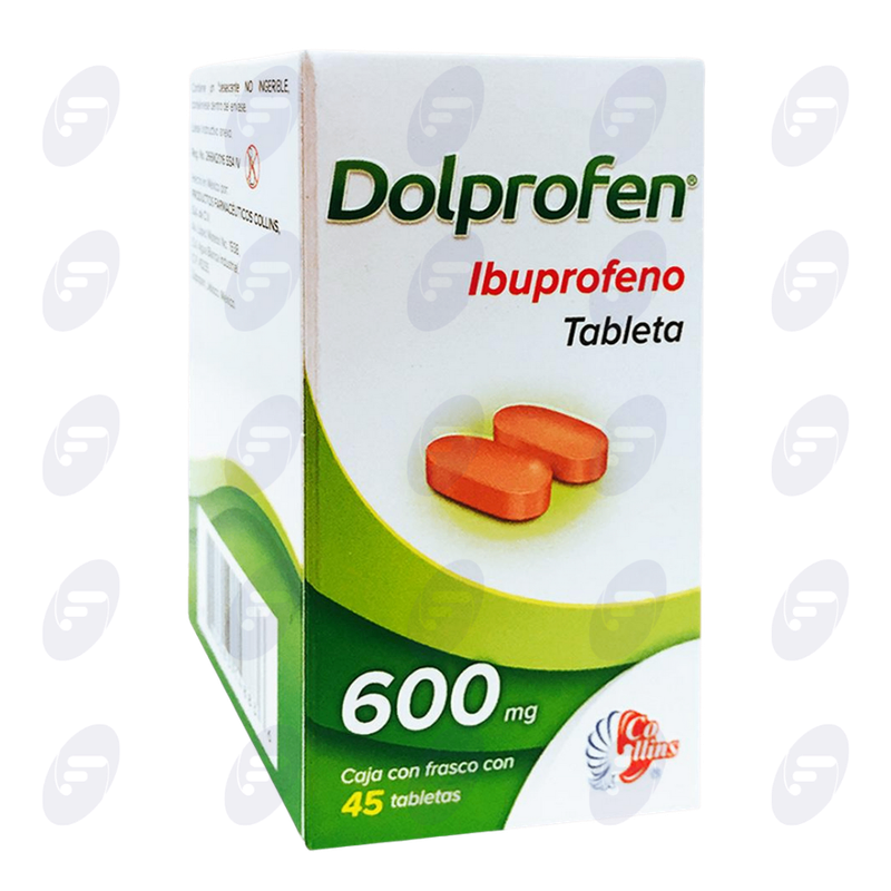 DOLPROFEN  CAJA C/FCO.C/45 GRAG. 600 MG.