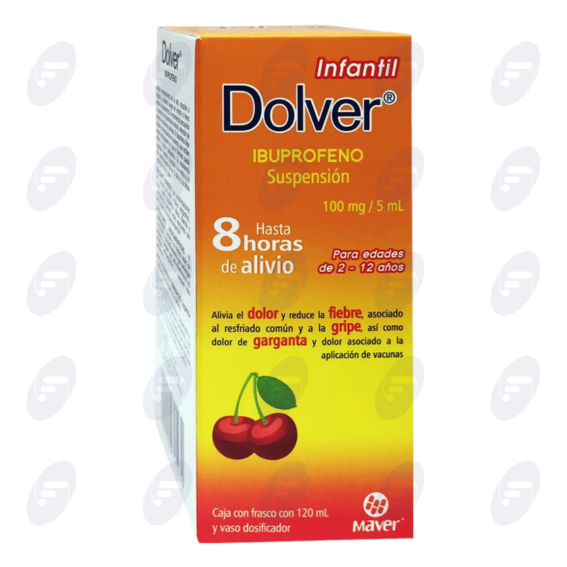 DOLVER NARANJA 100MG/5ML 120ML SUSP