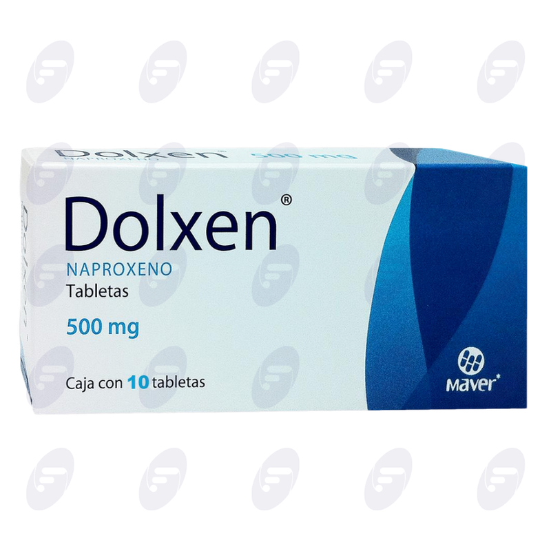 DOLXEN            500 MG.CAJA C/10 TABS.
