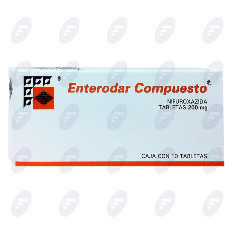 ENTERODAR COMPUESTO 200 MG CAJA C/10 TAB