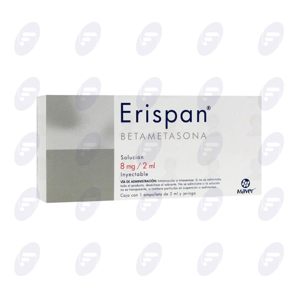 ERISPAN 8 MG.CAJA C/1 AMP.2 ML.INY. C/JERINGA