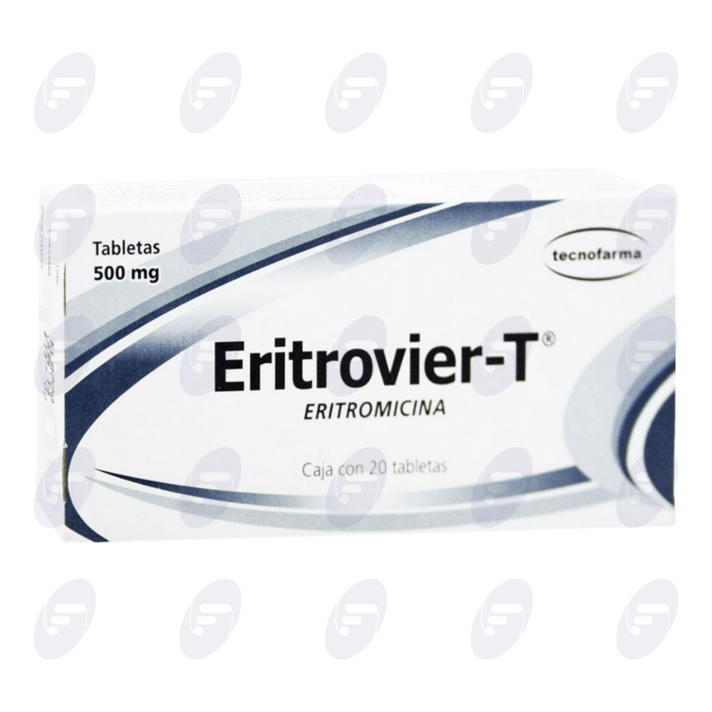 ERITROVIER-T  500 MG. CAJA C/20 TABS.