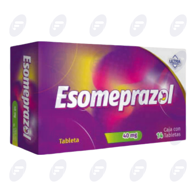 ESOMEPRAZOL ULTRA 40 MG CAJA C/14 TABS