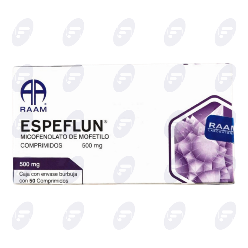 ESPEFLUN  500 MG CAJA C/50 COMP.