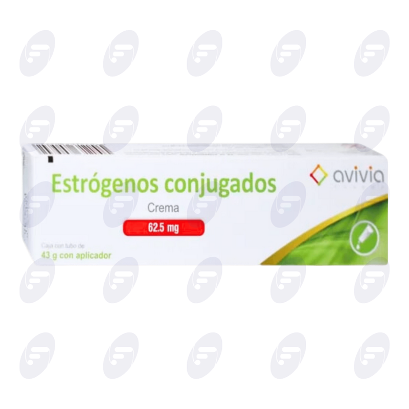 ESTROGENOS CONJUGADOS AVIVIA 62.5 MG CAJA C/TUBO 43 G. CREMA